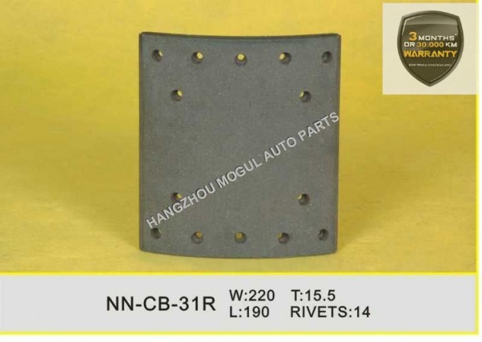 Long Lifetime Brake Lining for Japanese Truck (NNCB31R) Image1