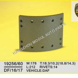 Premium Quality Brake Lining for Heavy Duty Truck (19256/19260)