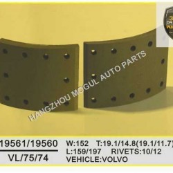 Premium Quality Brake Lining for Heavy Duty Truck (19560/19561)