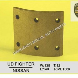 Long Lifetime Brake Lining for Japanese Truck (UD FIGHTER)