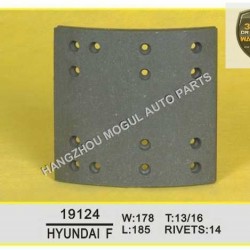 Long Lifetime Brake Lining for Japanese Truck (19124)
