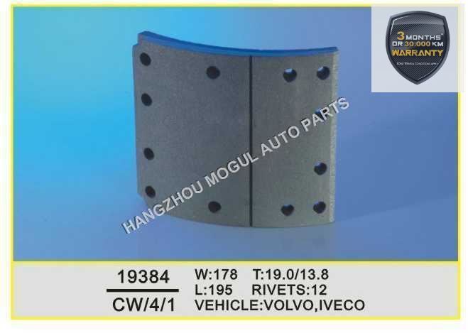 Premium Quality Brake Lining for Heavy Duty Truck (19384) Image1