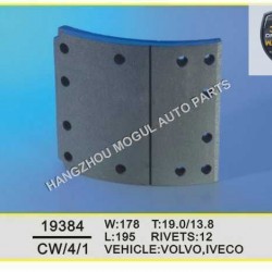 Premium Quality Brake Lining for Heavy Duty Truck (19384)