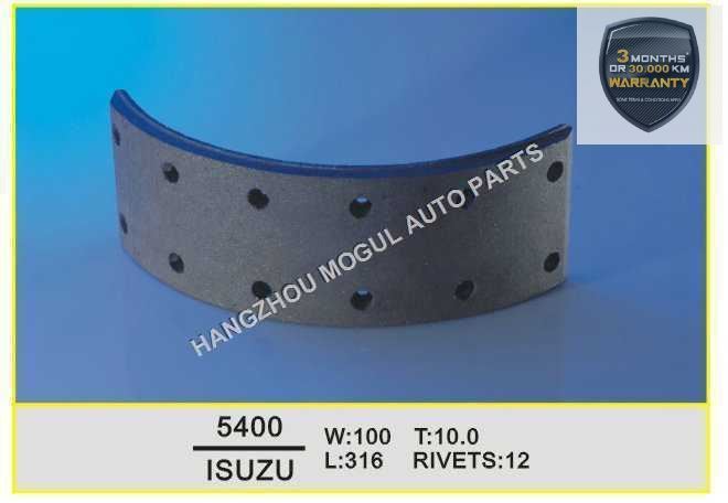 Premium Quality Brake Lining for Japanese Truck (5400) Image1
