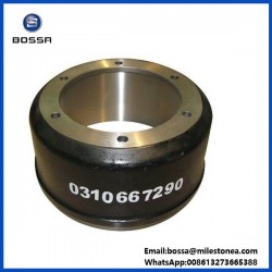 Brake System Part Brake Drum with Cast Iron