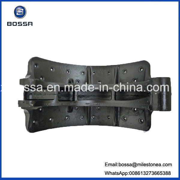Casting Brake Part Brake Shoe for Hino Benz Scania Nissan Man Image1