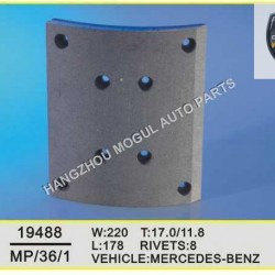 High Quality Brake Lining for Heavy Duty Truck Made in China (19488)