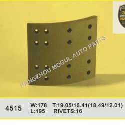 Premium Quality Brake Lining for Heavy Duty Truck (4515Q)
