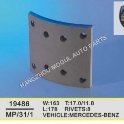 High Quality Brake Lining for Heavy Duty Truck Made in China (19486)