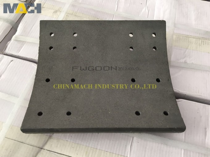High Quality Certificated Drum Brake Liner Fmsi 4515 for 13t Fuwa Image1