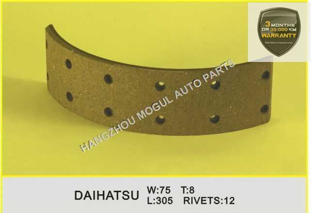 Premium Quality Brake Lining for Japanese Truck (DAIHATSU-75) Image1