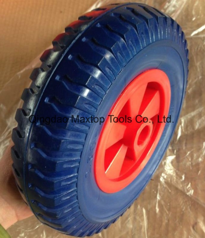 Small Size Hand Pallet Truck Rubber PU Foam Wheel Image1