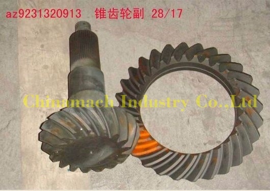 Sinotruck HOWO Truck Bevel Gear Pinion and Crown Wheel (WG9231320913) Image1