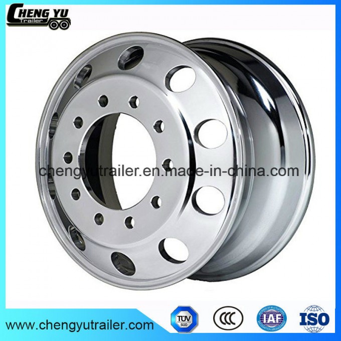 Aluminum Truck Alloy Wheel Rims 24.5 for Sale Image1
