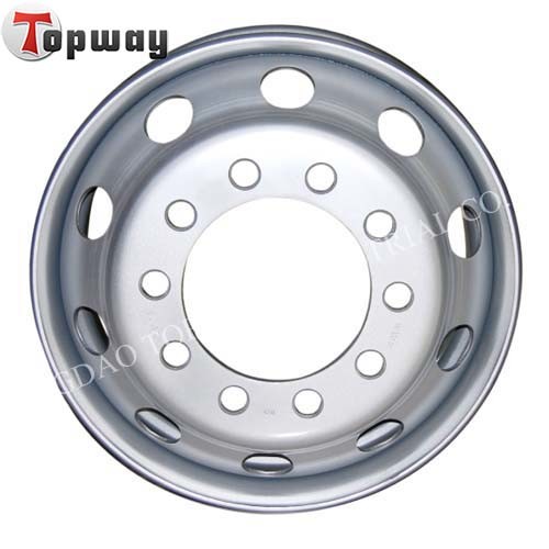 China Truck Steel Wheel Rim 19.5X6.00, 19.5X6.75, 19.5X7.50 Image1