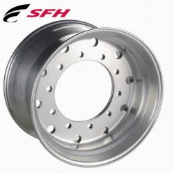 22.5X8.25 Stud Hub Piloted Polished Aluminum Forged Alloy Truck Wheel with Tyre 11r22.5
