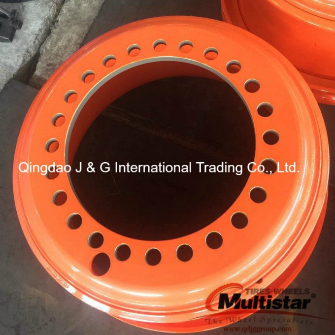 12.00-24 Heavy Duty Dump Truck Wheel Rim Image1