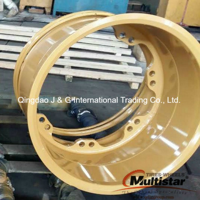35-17.00/3.5 Steel Cat 773 Dump Truck Wheel Image1