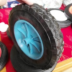 8*1.75 Inch Cheap Commercial Truck Durable Rubber Casters and Wheels