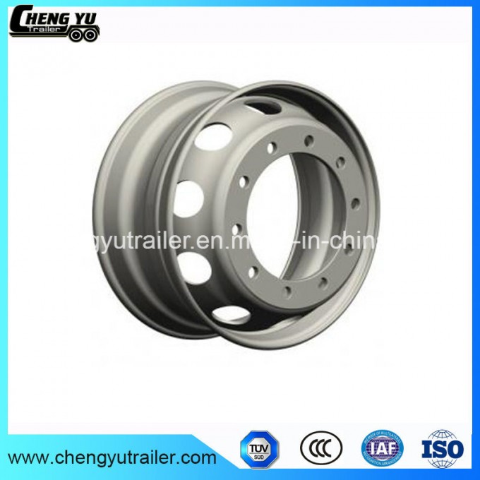Forged Aluminum Alloy Wheel 22.5X8.25 Disc Type for Truck and Bus Image1