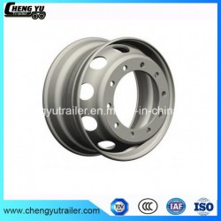 Forged Aluminum Alloy Wheel 22.5X8.25 Disc Type for Truck and Bus