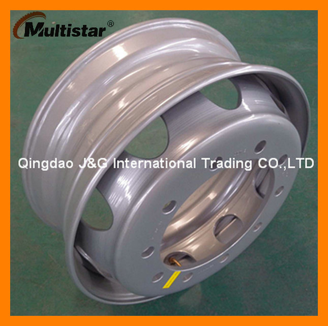 Semi Truck Wheels 22.5 Inch Steel Wheel Rim Tubeless Wheel Image1