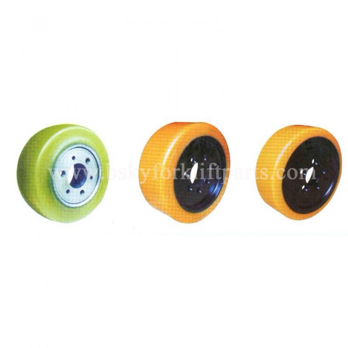 Electric Forklift Truck Wheels Image1