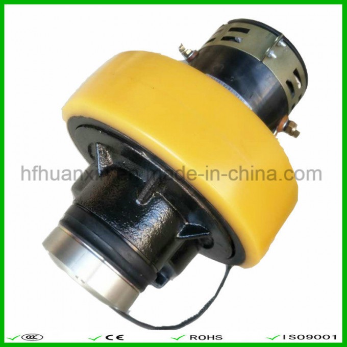 Diameter 250mm 1.2kw Drive Wheel Assembly Drive Motor Four Wheel Drive Forklifts Horizontal Motor 12 Image1