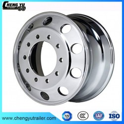 Forged Aluminum Alloy Wheel 8.25*22.5 for Tank Truck Trailer