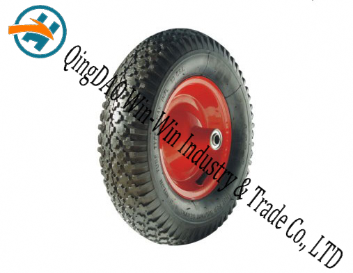 Pneumatic Nylon Wheel Used on Platform Trucks Wheel (16"X4.80/4.00-8) Image1