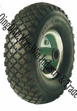 Pneumatic Rubber Wheels Used on Sack Truck (10"X3.00-4) Image1
