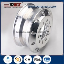 19.5 Forged Aluminum Alloy Rim Truck Trailer Wheels