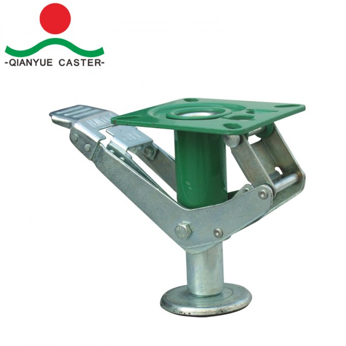 4"5"6"8" Industrial Floor Lock for Casters Wheels Japanese Type Image1