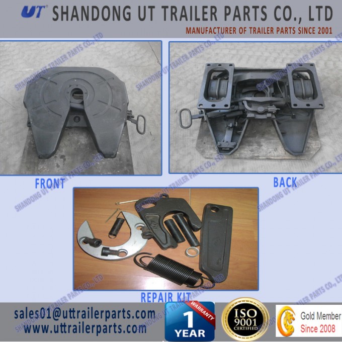 Holland Type Casting Fifth Wheel/5th Wheel 50mm 90mm for Semi Trailer and Truck Image1