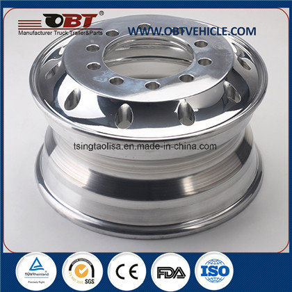 Auto Aluminum Alloy Wheel Rims for Heavy Duty Truck Image1