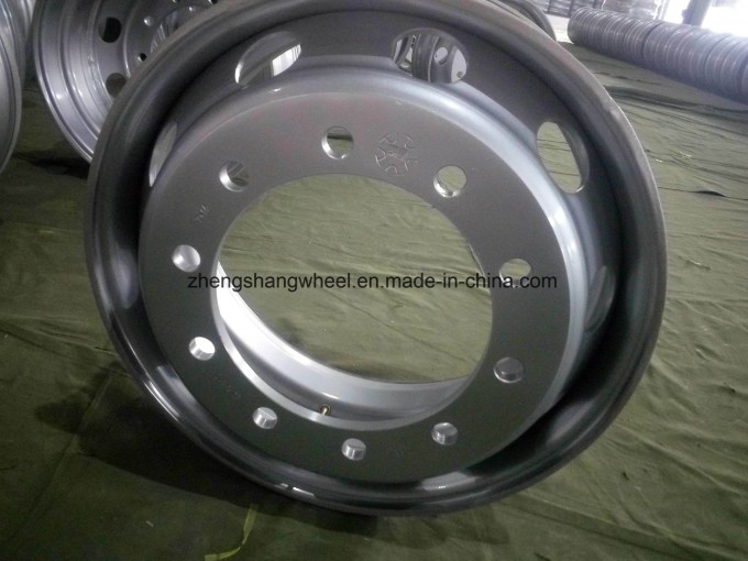 22.5X9.00 Cheap Price Trailer Wheel Rim, Tubeless Truck Wheel  , Steel Wheel Image1