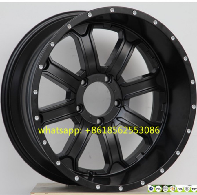 20*10j Truck Wheel 8*170 Auto Rims Aluminum Alloy Wheels 6*139.7 Image1