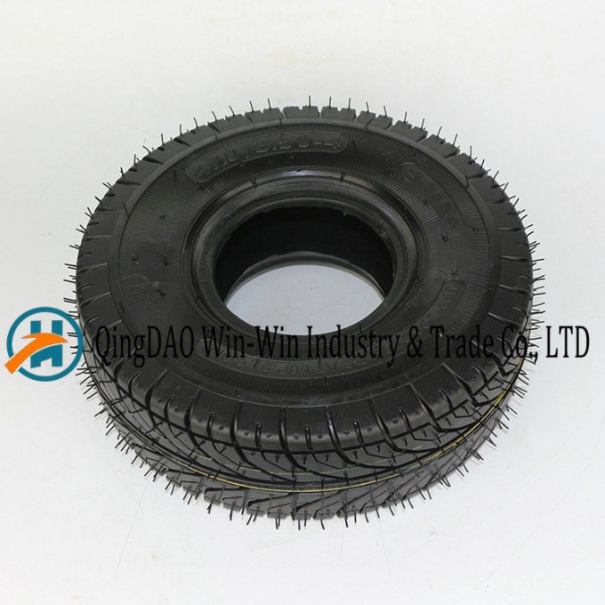 Pneumatic Rubber Wheel for Platform Trucks Wheel (3.50-4) Image1