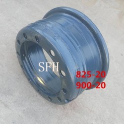 6.50-20 Tube Steel Truck Wheel for Bias Tyre 8.25-20