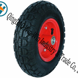 Wear-Resistant Rubber Wheel for Platform Trucks Wheel (3.50-6)