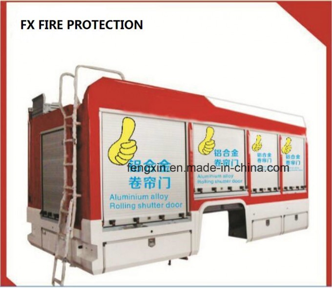 Firefighting Truck Body Special Vehicles Parts Aluminum Roller Shutter Door Image1