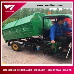 Green Color Dump Truck Bodies for Clean Road