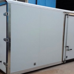 White Color Dry Truck Body