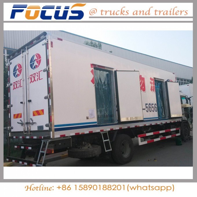 Factory Sale Isulated 8t Refrigerator Van Truck Body for Sale Image1