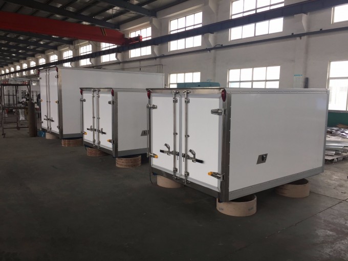 Fiberglass XPS Composite Panel Refrigerated Truck Body Image1