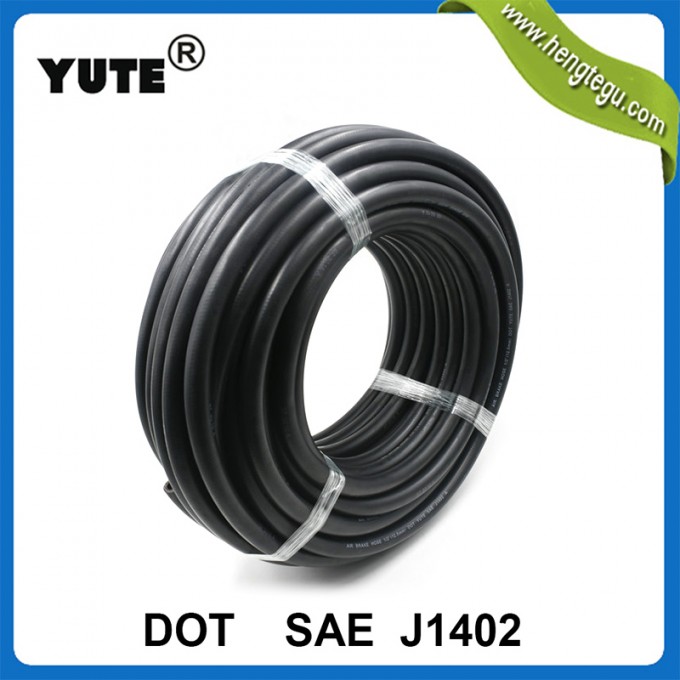 SAE J1402 3/8 Inch Red Air Brake Hose for Trucks Image1