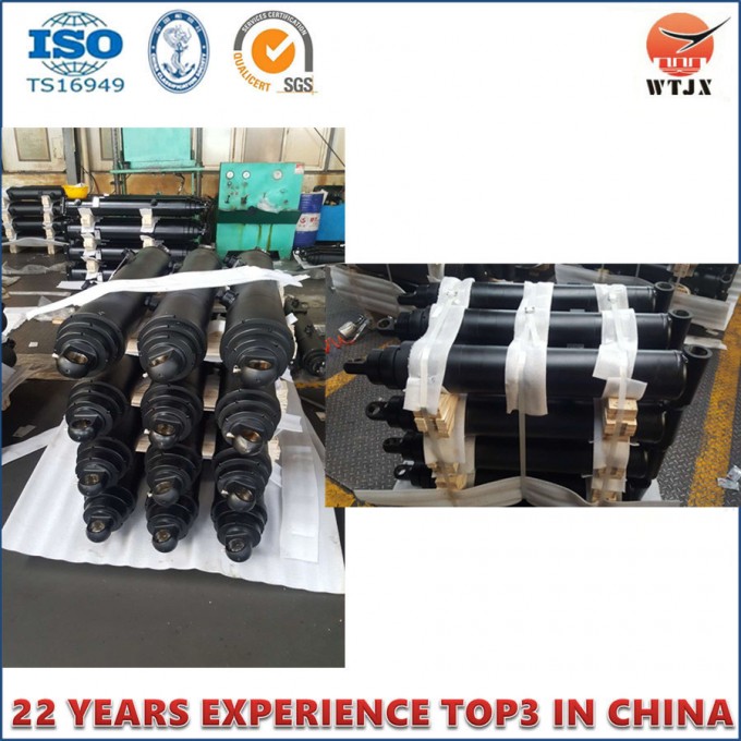 Single Acting Hydraulic Cylinder for Straight Truck Bodies Image1