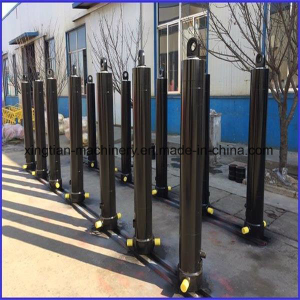 Hyva Style Fe Type Multi-Stage Hydraulic Oil Cylinder for Trucks Image1