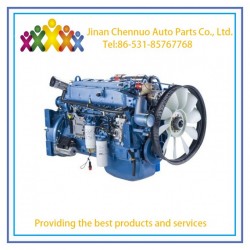 Satisfied Weifang Wide Body Dump Truck Engine