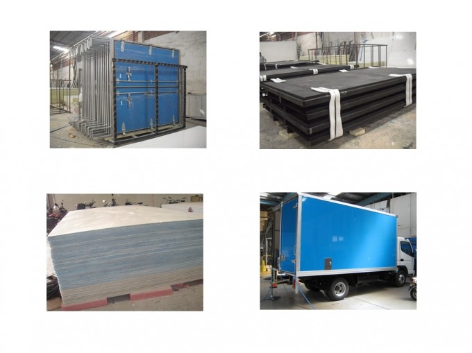 CKD Dry Freight Truck Body Image1